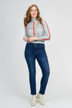 Load image into Gallery viewer, JEANS WITH DETAILS FRONT AND BACK - GG884MS-SL
