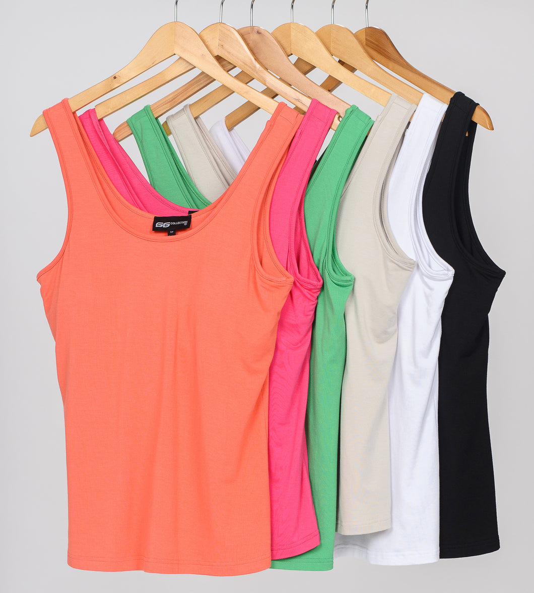 LADIES SPRING SUMMER KNIT CAMISOLE - 93090